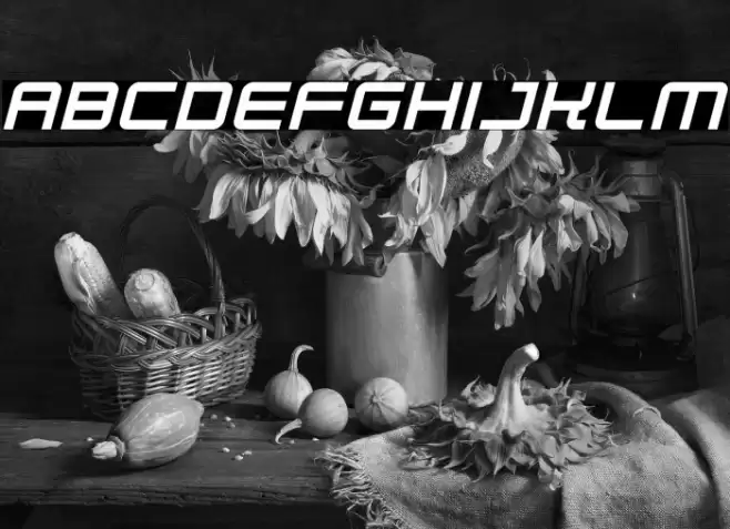 Robot Dreamer Italic Font examples