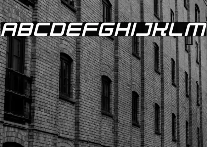 Robot Dreamer Italic Font examples