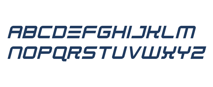 Robot Dreamer Italic Lowercase