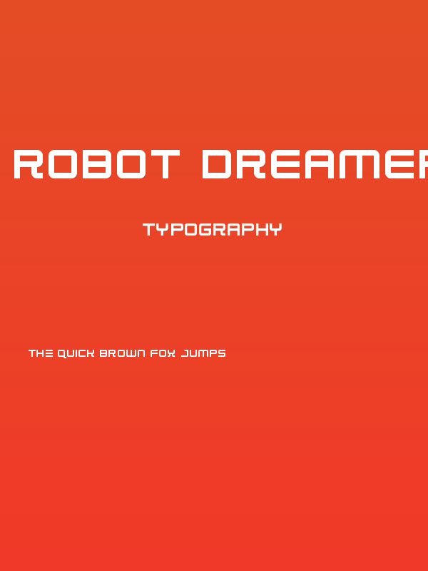 Robot Dreamer Poster