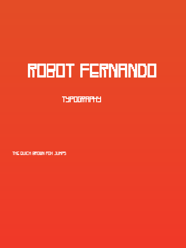 Robot Fernando Poster