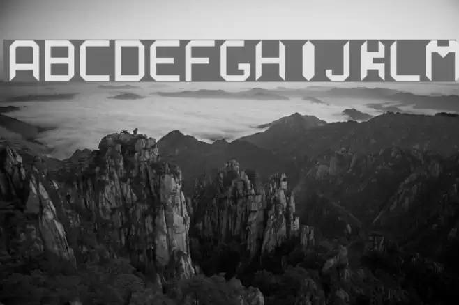 Robot Font Regular Font examples
