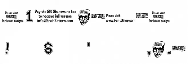 Robot GamesSW Font OTHER CHARS