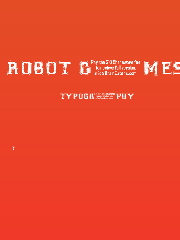 Robot GamesSW Poster