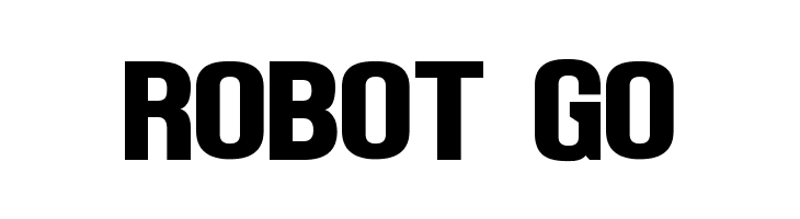 Robot Go  font caratteri gratis