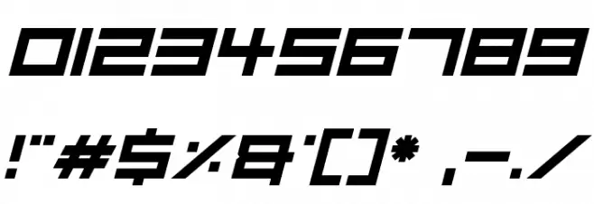 Robot Heroes Italic 字体 其它煤焦