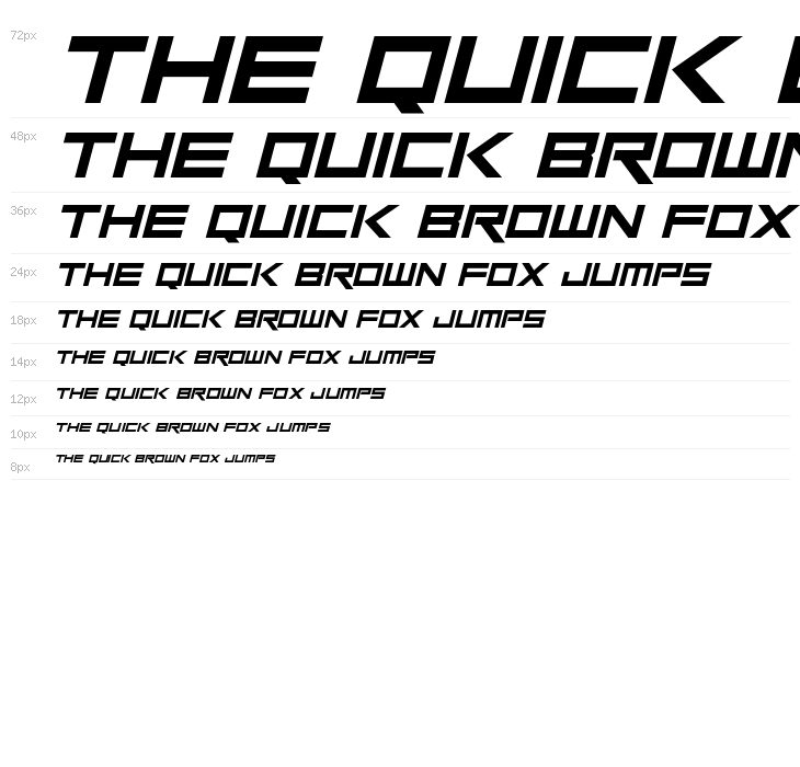 Robot Heroes Italic Waterfall