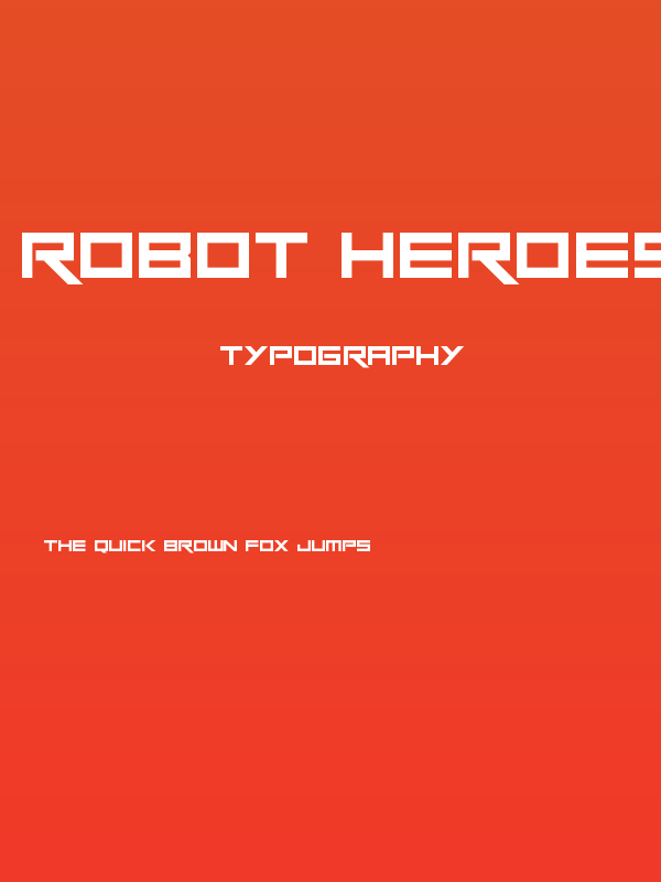 Robot Heroes Poster