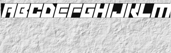 Robot Invaders Italic Example 1