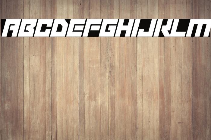 Robot Invaders Italic Example 3