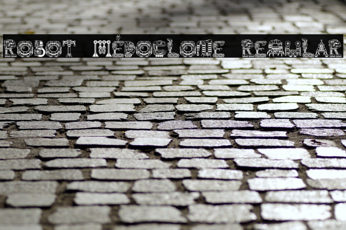 Robot Médoclone Regular Polices examples
