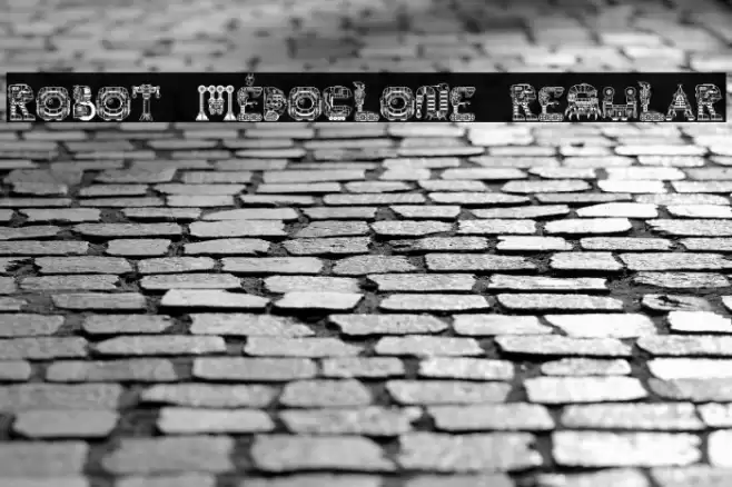Robot Médoclone Regular Polices examples