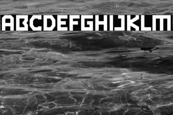 Robot Personal Use Font examples