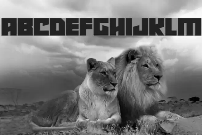 Robot Radicals Font examples