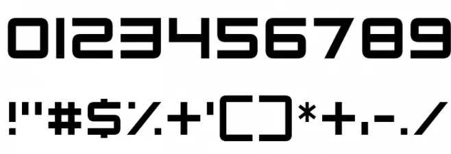 Robot Reavers Italic Font OTHER CHARS