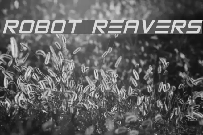 Robot Reavers Font examples