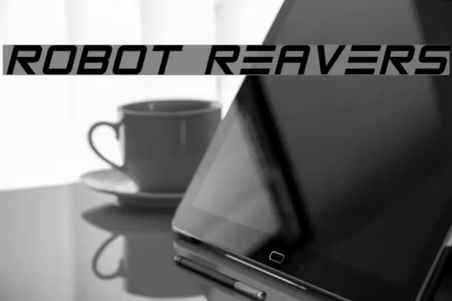 Robot Reavers Font examples