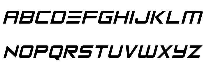 Robot Reavers Шрифта строчной