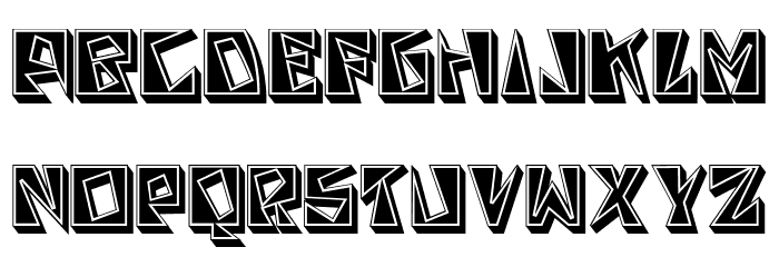 Robot Regular Font OTHER CHARS