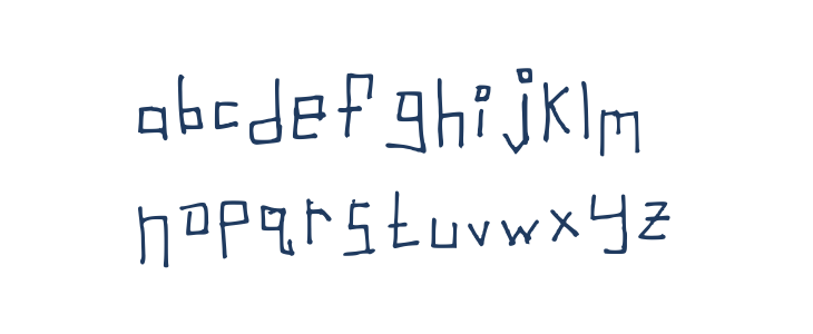 Robot Regular Lowercase