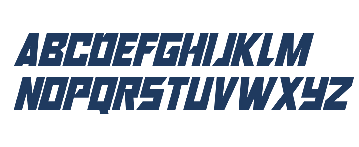 Robot Renegades Italic Lowercase