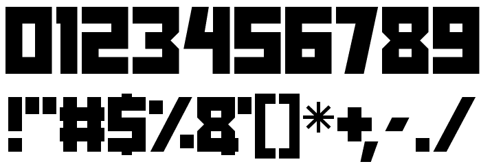 Robot Renegades Font OTHER CHARS