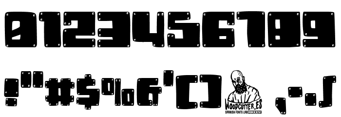 Robot Socialista Font OTHER CHARS
