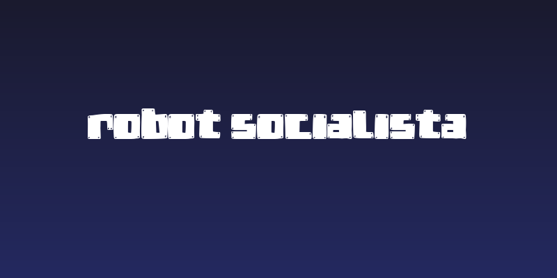 Robot Socialista Social Header