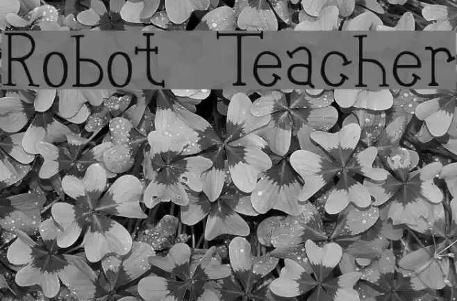 Robot Teacher Fuentes examples