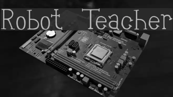 Robot Teacher Fuentes examples