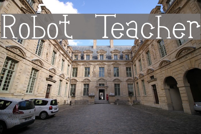 Robot Teacher Fuentes examples