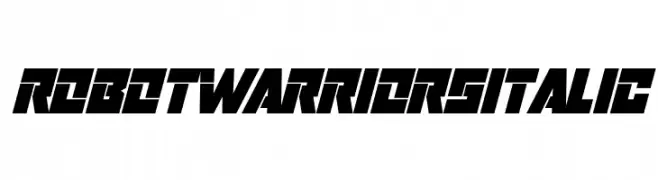 Robot Warriors Italic 