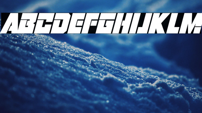 Robot Warriors Italic Example 1