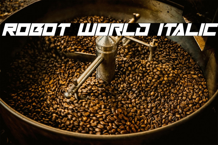 Robot World Italic Example 2