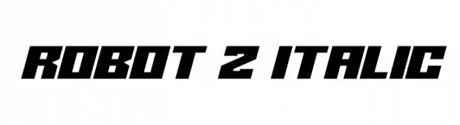 Robot Z Italic  baixar fontes gratis