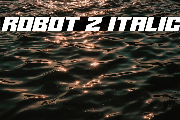 Robot Z Italic Example 3
