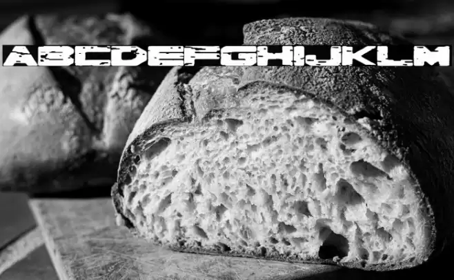 Robot de Hojalata Font examples