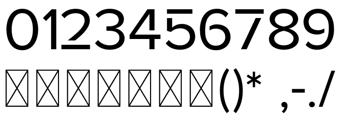 RobotaNonCommercialRegular Font OTHER CHARS