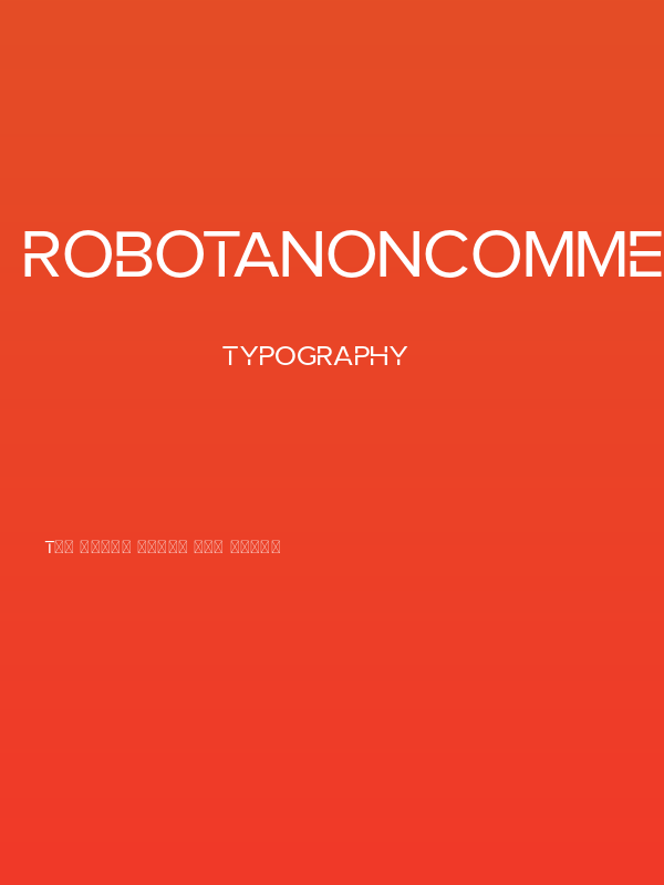 RobotaNonCommercialRegular Poster
