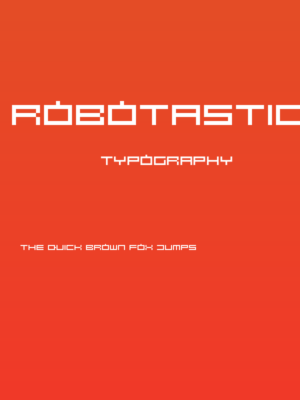 Robotastic Regular Poster