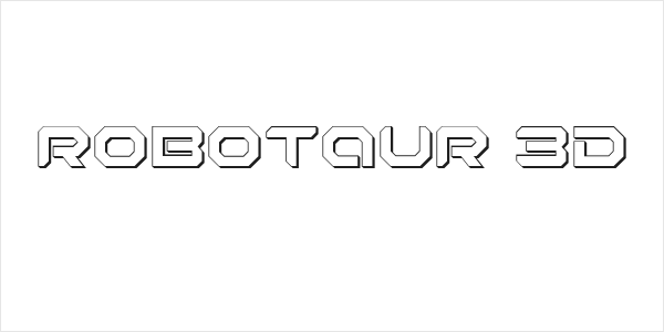 Robotaur 3D Logo