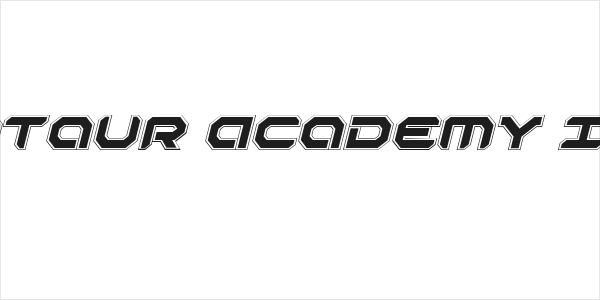 Robotaur Academy Italic Logo