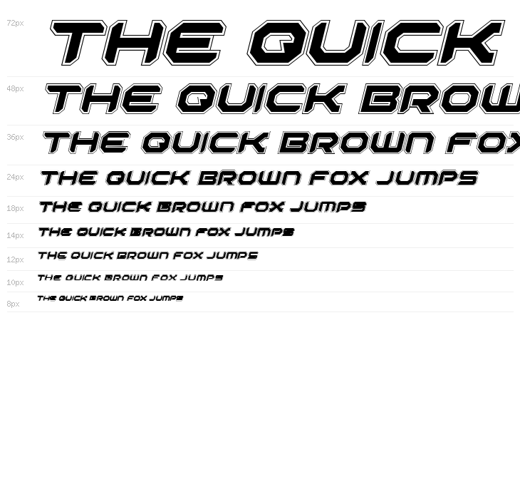 Robotaur Academy Italic Waterfall