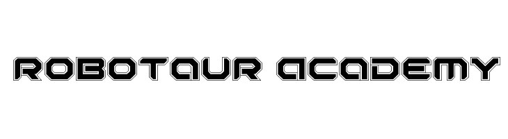 Robotaur Academy  font caratteri gratis