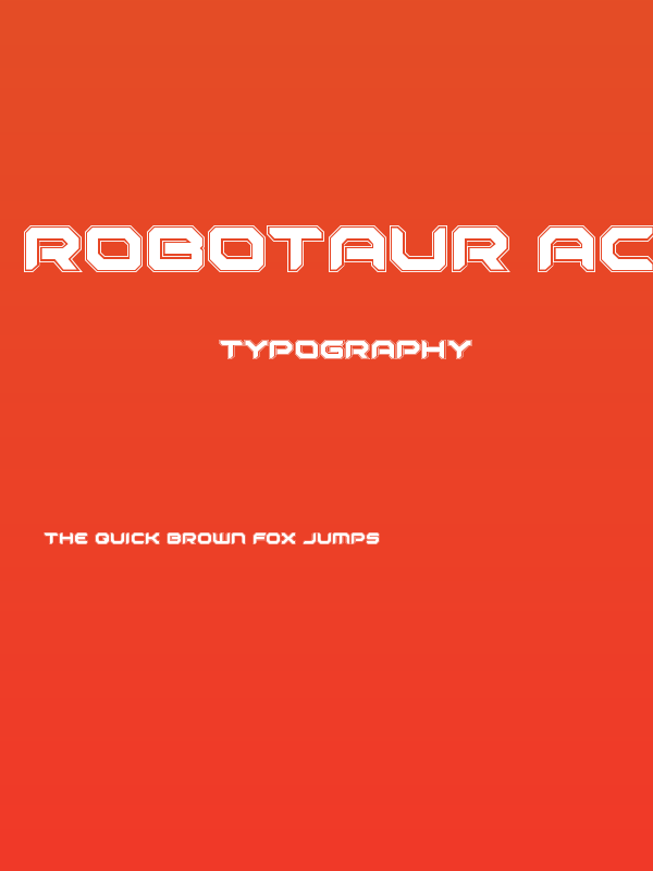 Robotaur Academy Poster