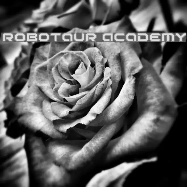 Robotaur Academy Font examples