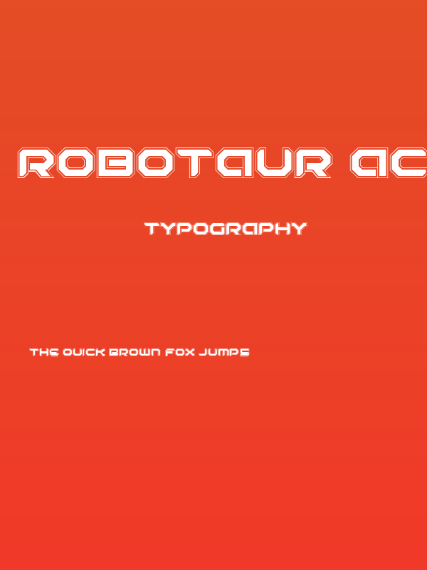 Robotaur Academy Poster