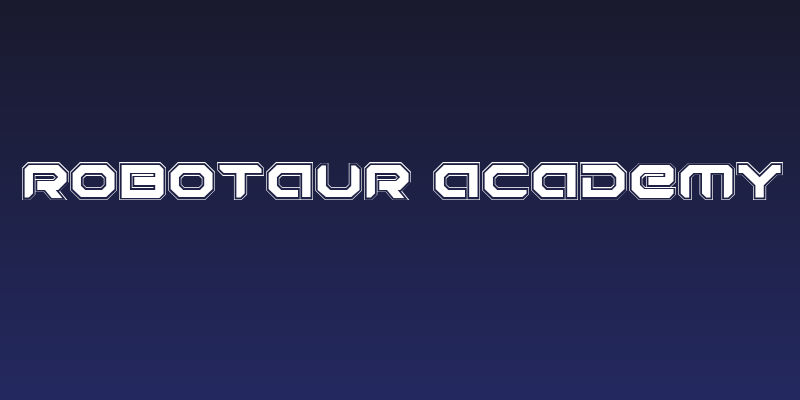 Robotaur Academy Social Header