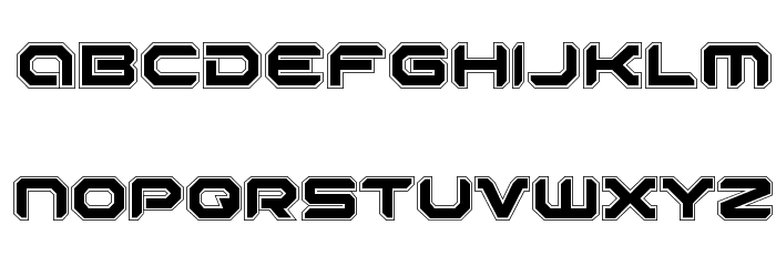 Robotaur Academy Font LOWERCASE
