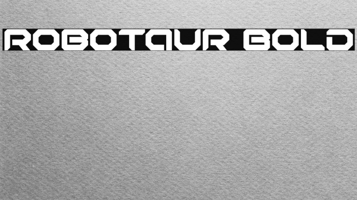 Robotaur Bold Example 3